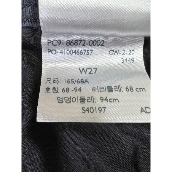 Levis 721 High Rise Skinny Ankle Jeans Womens 27 Black Cargo Stretch Denim Pants - Picture 11 of 16